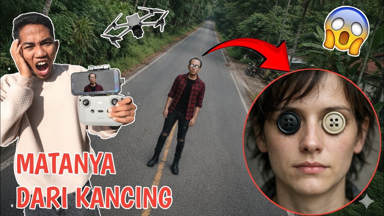 Jika Melihat Orang Matanya Dari Kancing, Cepat Lari!!! | Mikael Family