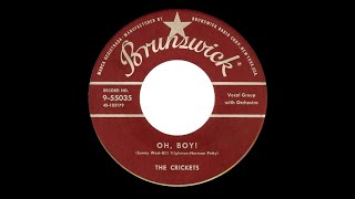 Buddy Holly & The Crickets - Oh Boy (stereo mix)