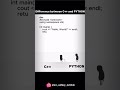 💻⚔️ C++ vs Python — Same Goal, Different Mindset!🛠️ #viral #mvsoftkeytechhub