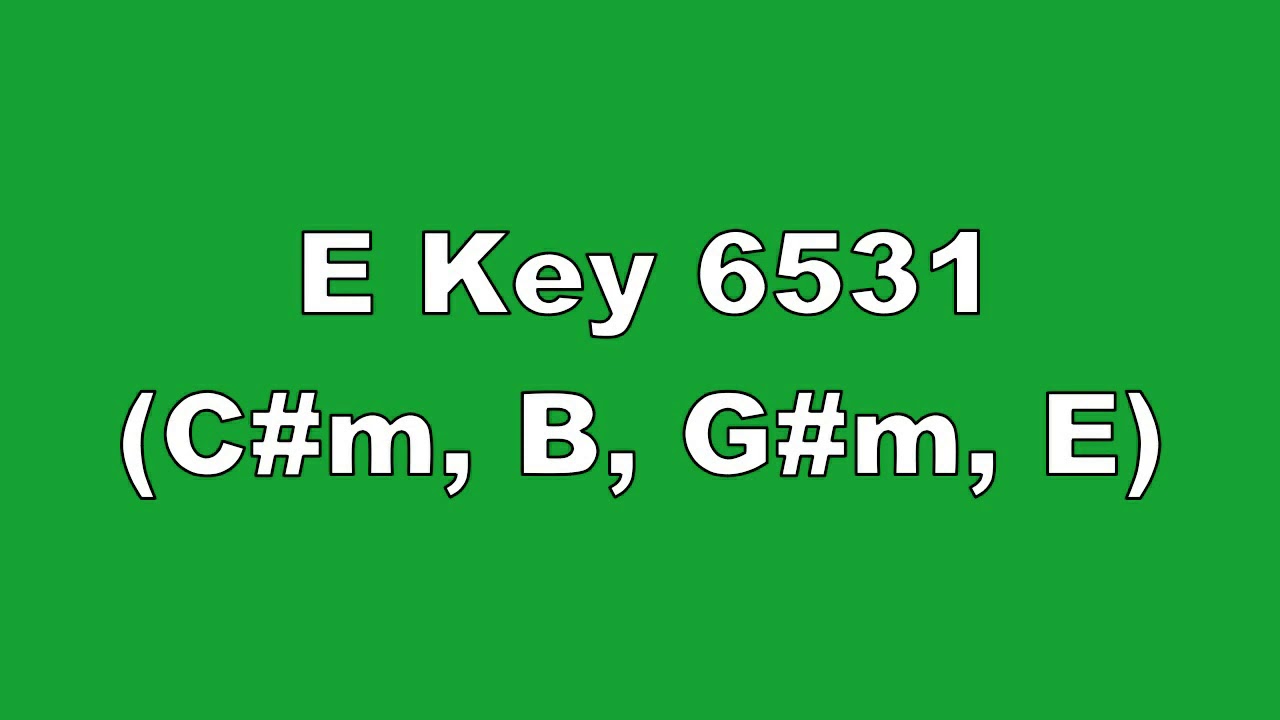 E Key 6531 C
