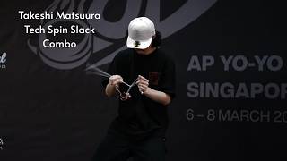 Yoyo Trick Tutorial - Takeshi Matsuura Tech Spin Slack Combo