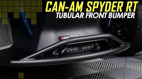 Can-Am Spyder RT Front Bumper (2020+) | Install