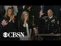 Military family reunites at State of the Union address