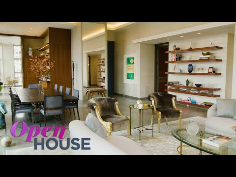 Video: Penthouse Tahap Split Memandangkan Ruang Hijau dan Decors Menawan