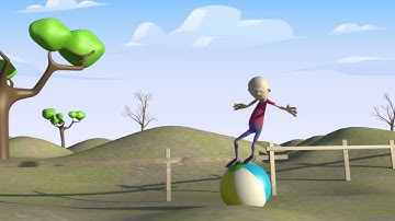 3D Animation work by Hemant Shukla | Student work | JIDA Kanpur | 3D Balancing