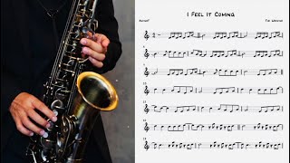 Download Lagu I Feel It Coming (The Weeknd) transcription \u0026 solo MP3