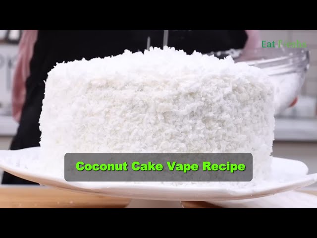Coconut Cake Vape Recipe - YouTube