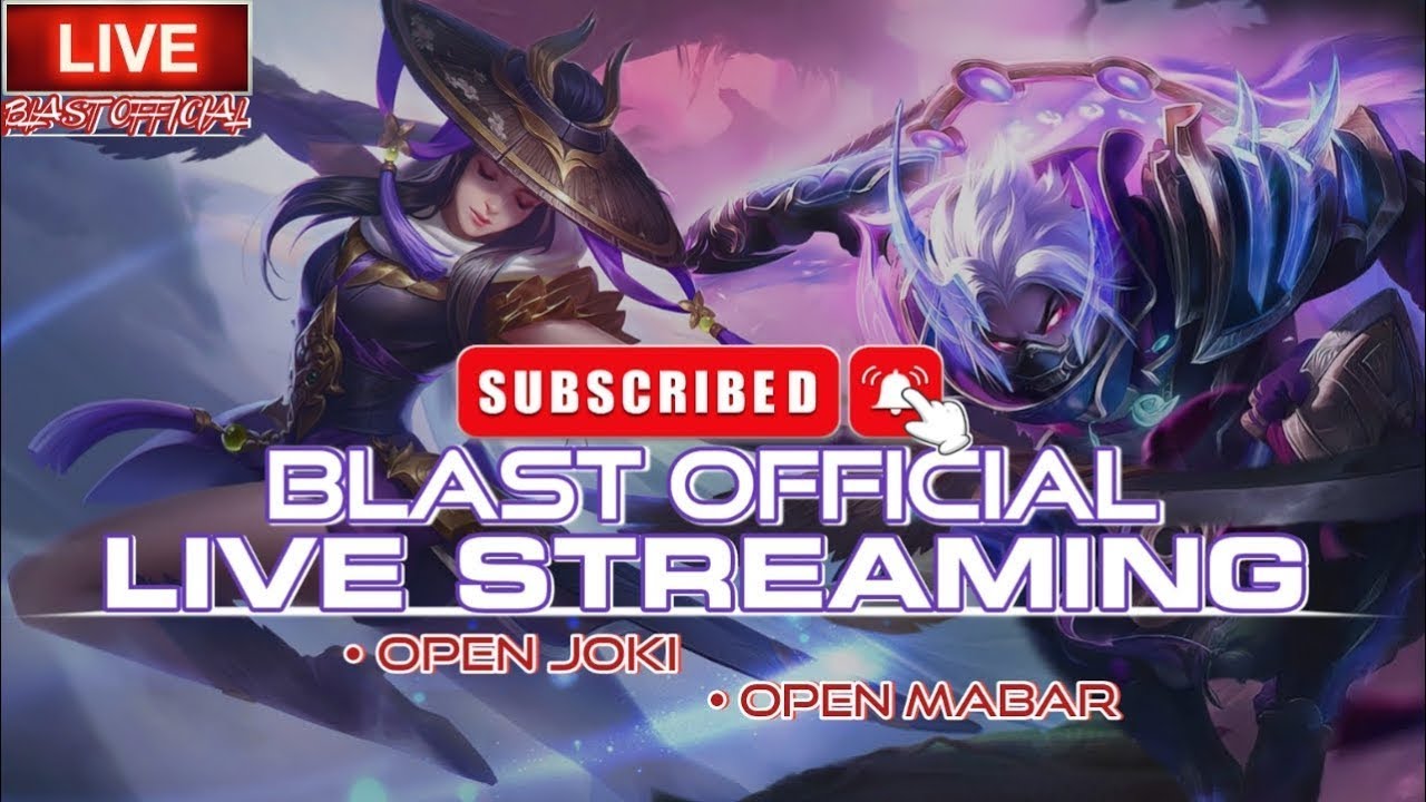 🔴Live Mobile Legends || PROMO JOKI MURAH UNTUK RANK EPIC & LEGEND KETUA.