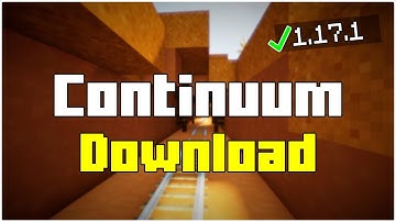 How To Install Continuum Shaders for Minecraft 1.17.1! (2021)