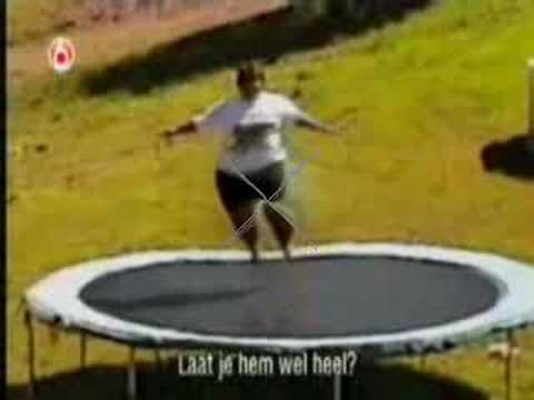 girl jumping Fat