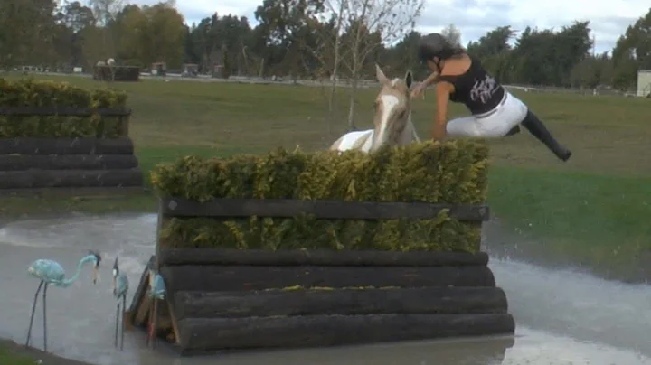 Alycia Burton FALLING OFF IN A WATER JUMP- FREE RI...