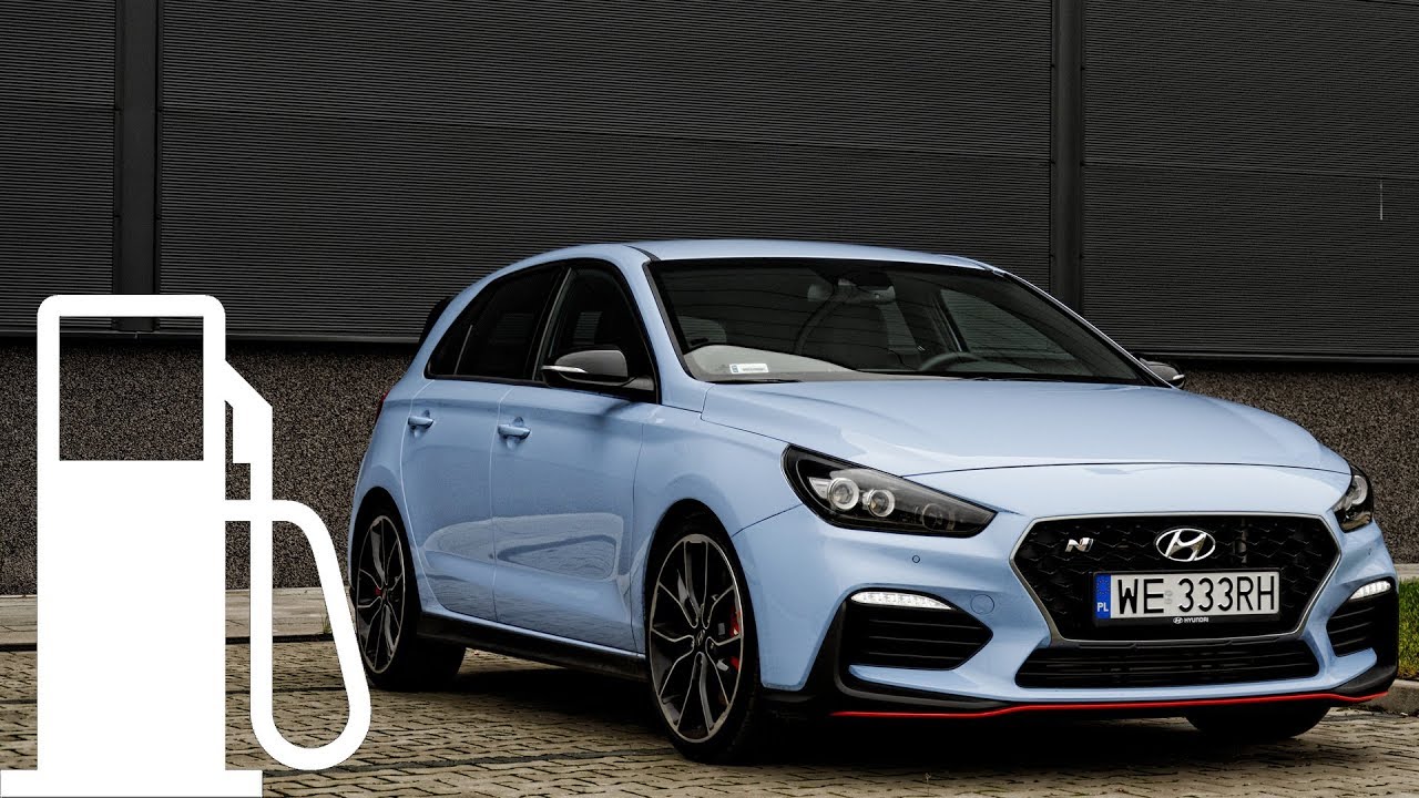 Hyundai i30 N Performance fuel consumption city, 90, 120, 140 km/h [1001cars] YouTube