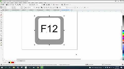 CorelDraw Tips & Tricks Missing Status Bar