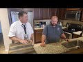 Cool wood look with colorful accents Metallic Epoxy Countertop Install and Review