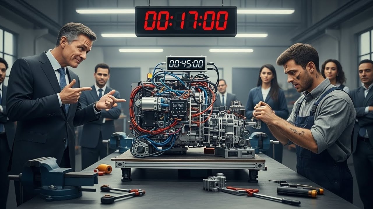 “Esa máquina derrotó a 45 especialistas”… hasta que el mecánico lo hizo en 17 minutos