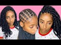 Pre-twisted Passion Twist |Pre-looped Crochet Braids| Quickly & Easily Install by Yourself
