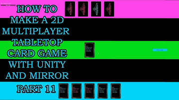 How to Make a 2D Multiplayer Tabletop Card Game in Unity - Part 11 (Zooming Cards)