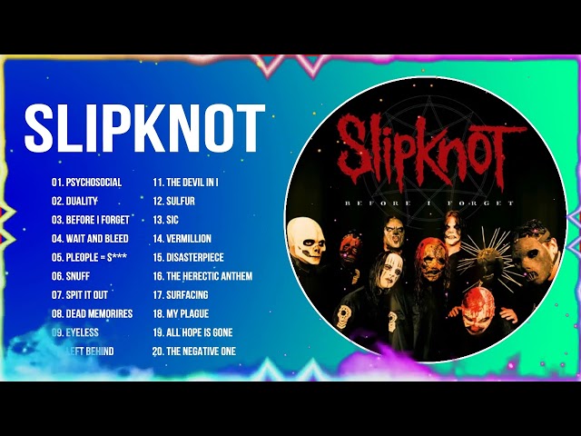 Greatest Hits Of Slipknot Full Album - Slipknot Best Songs 2022 class=