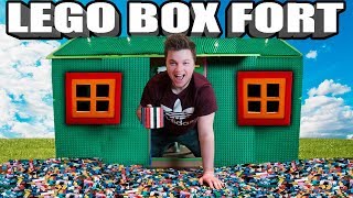 ULTIMATE LEGO BOX FORT!! 📦🖼 Minecraft Lego, Building & More!