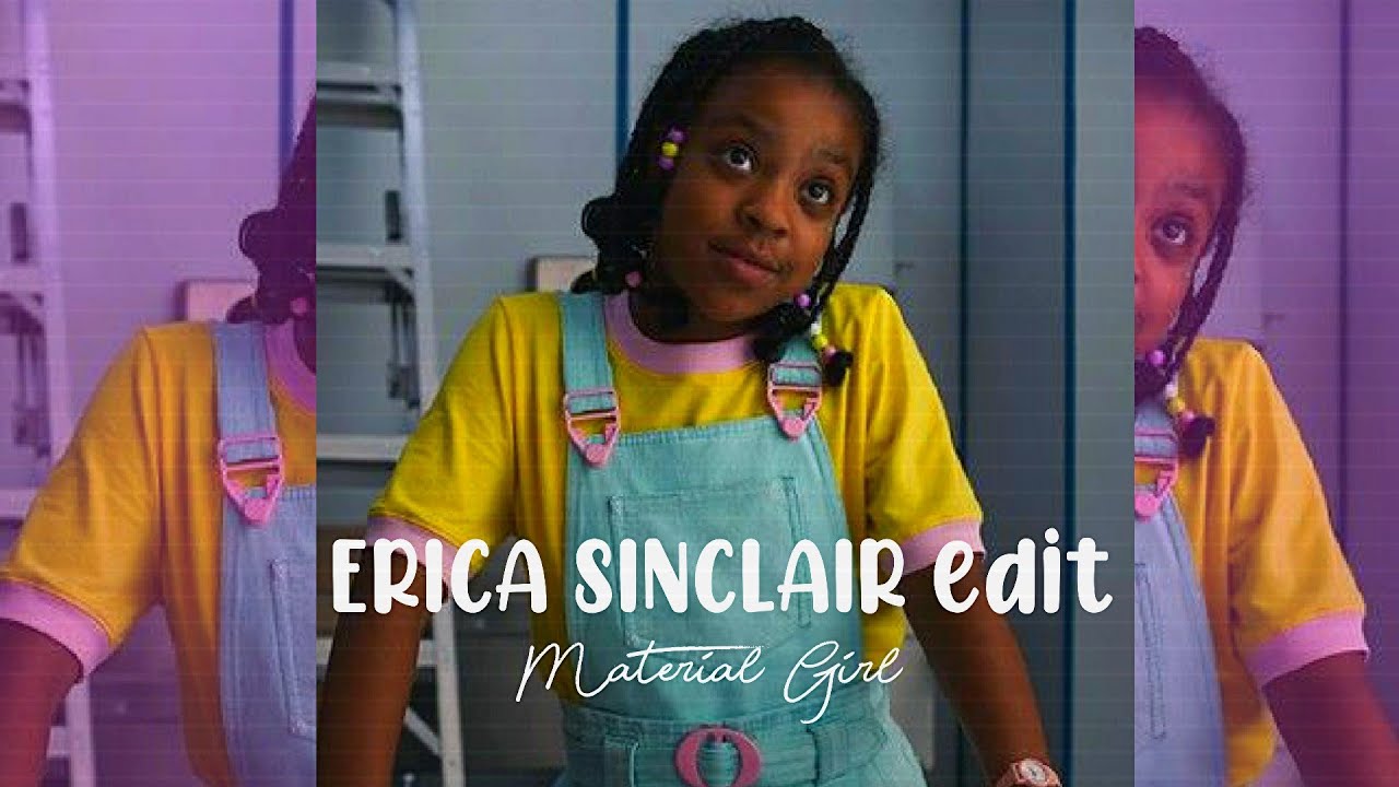 Erica Sinclair edit // Material girl (#strangerthings #short ) - YouTube