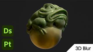 Seamless 3D Blur Filter for Substance 3D Painter