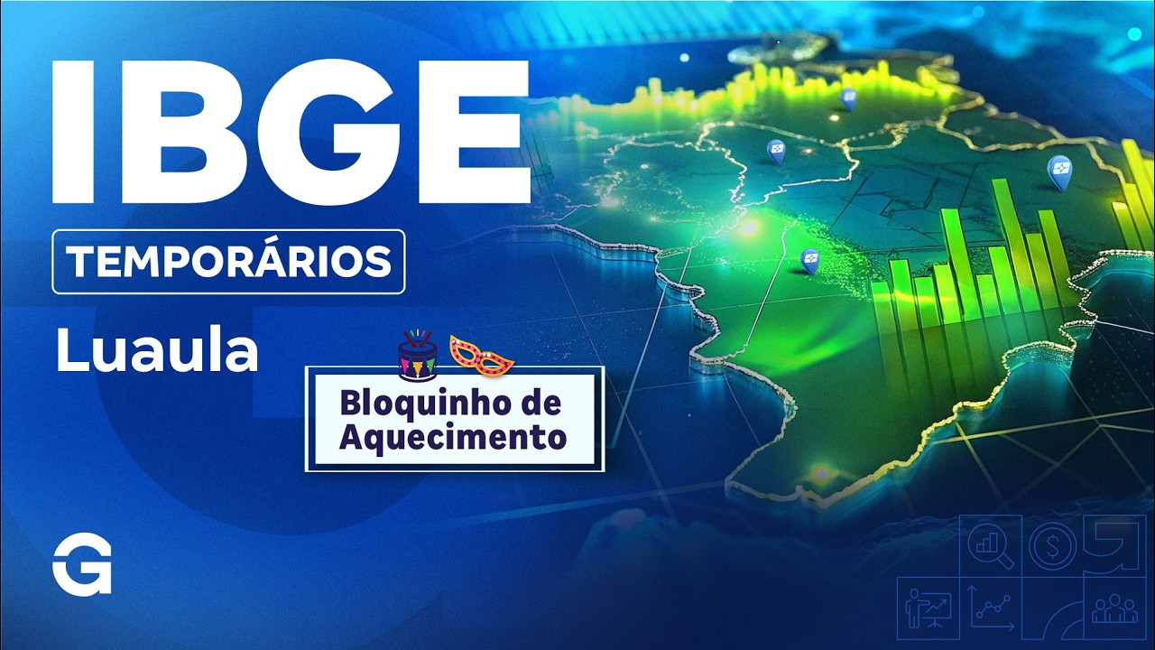 Concurso IBGE Temporários: Luaula