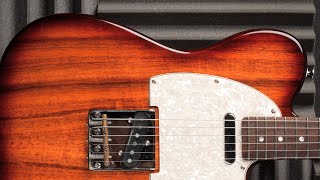 Twangy Blues Rock Guitar Backing Track Jam in D