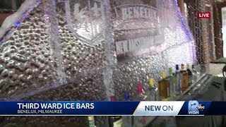 Popular 'Ice Bars' return to Milwaukee's Third Ward