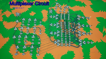Astroneer Multiplexer Circuit (4-Bit 4-to-1)