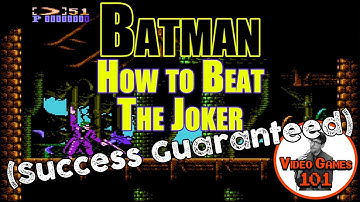 Batman NES Joker (Success Guaranteed Strategy)