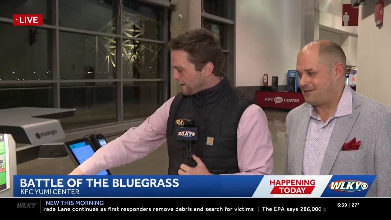 New concession options for grab and go at the KFC Yum! Center