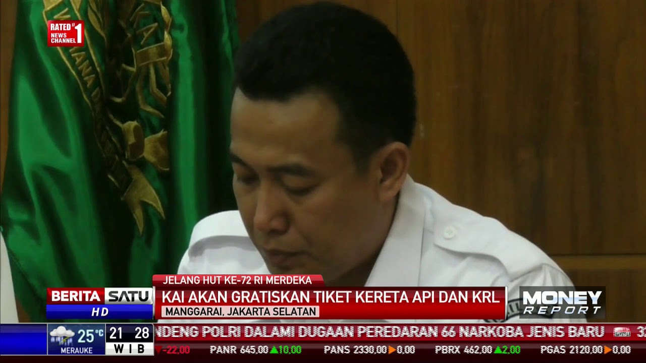 17 Agustus, KAI Gratiskan Tiket Kereta Api Lokal dan 