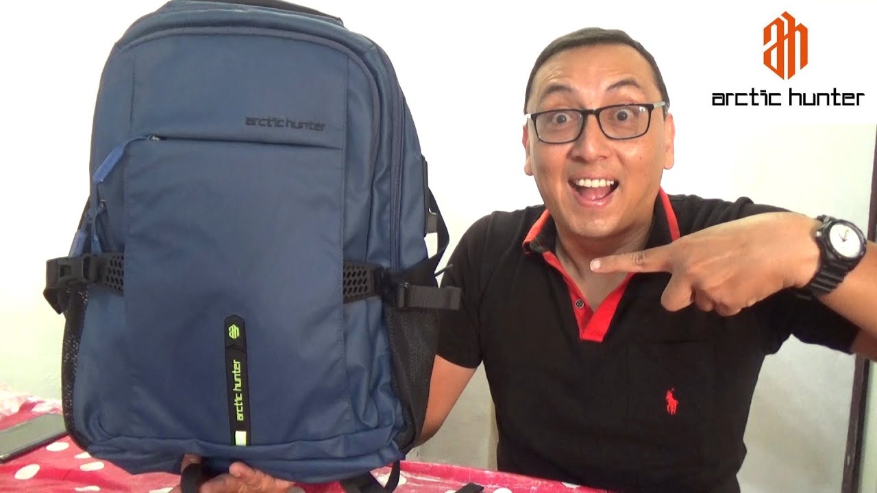 MI NUEVA MOCHILA ARCTIC HUNTER 0388 - UnBoxing !