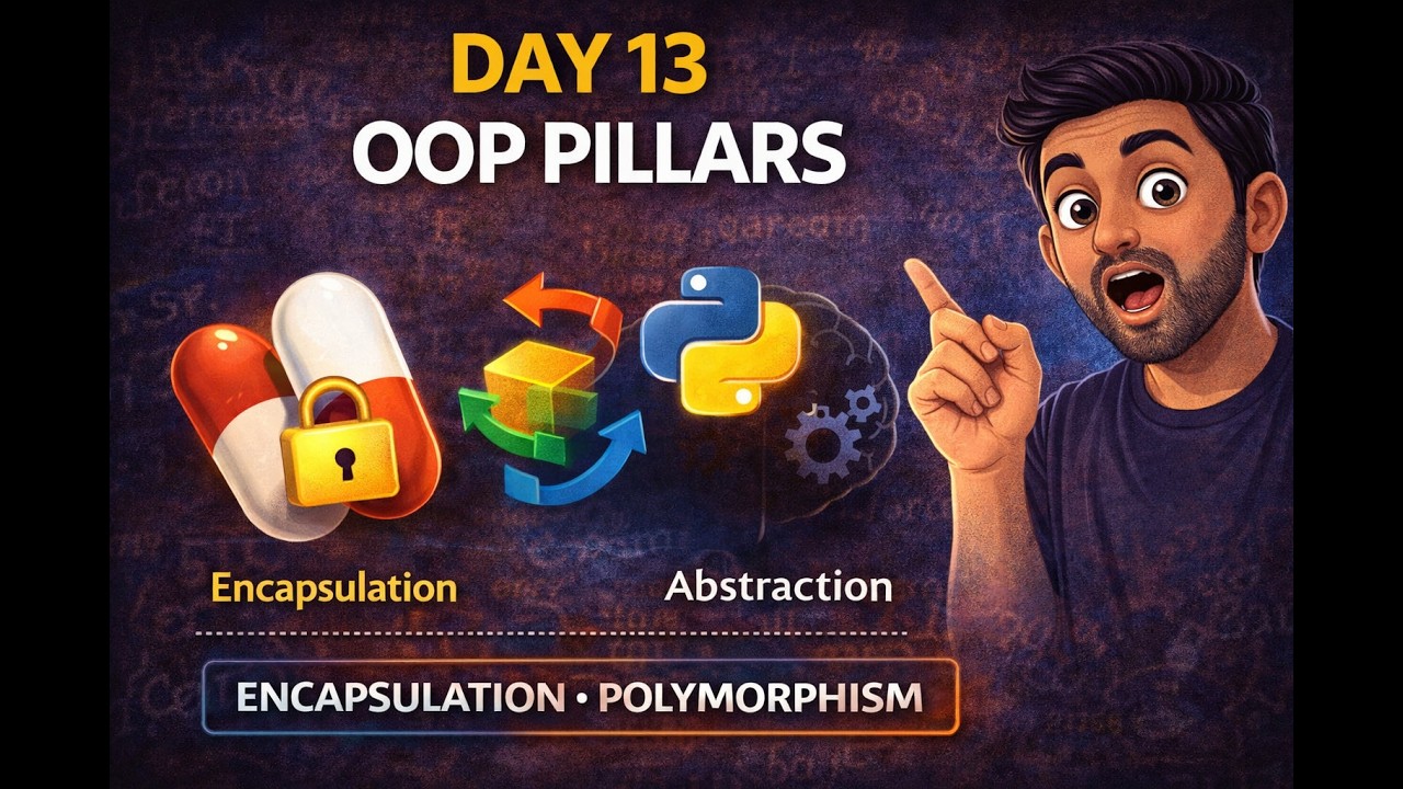 Python OOP for Beginners | Encapsulation, Polymorphism & Abstraction ...