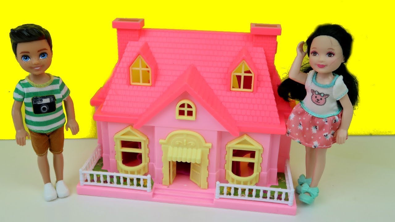 لعبة البيت بيت تشلسي الصغير ألعاب بنات Barbie Dollhouse YouTube