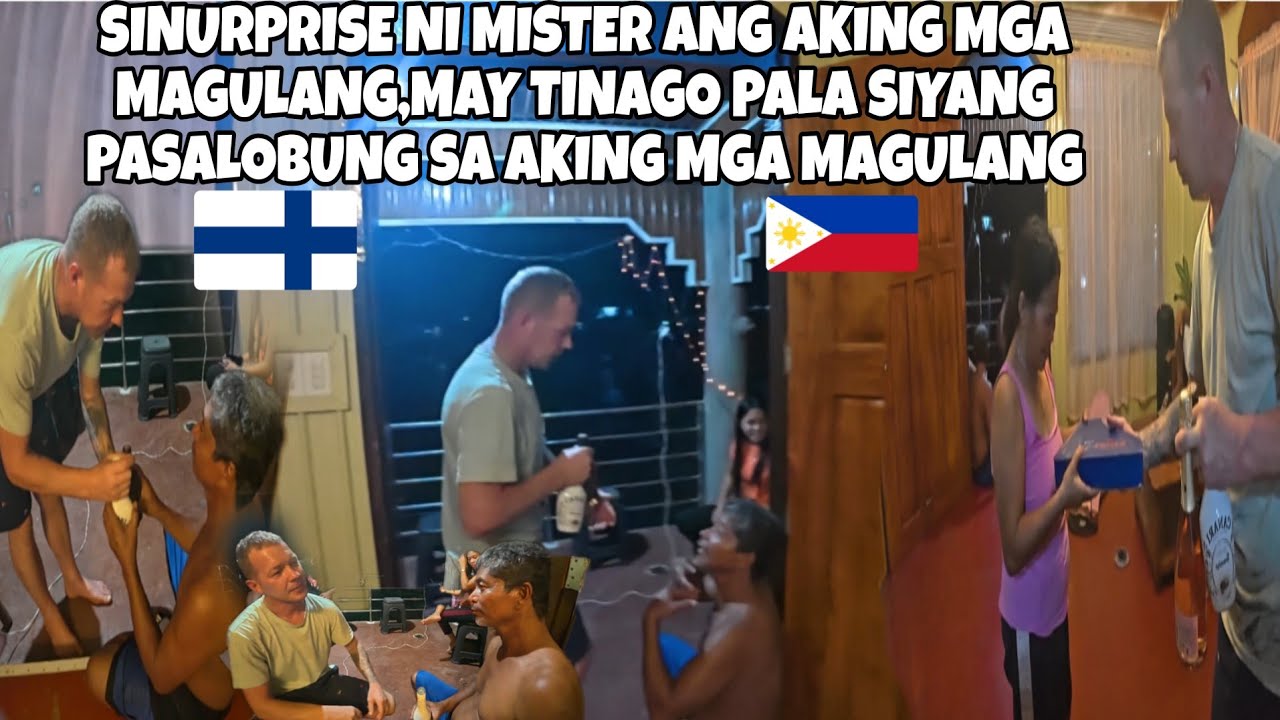 HINDI MAKA PANIWALA ANG AKING MAGULANG NA MAY SURPRISE PALA SI MISTER SAKANILA❤️PINAS VLOG🇵🇭❤️🇫🇮