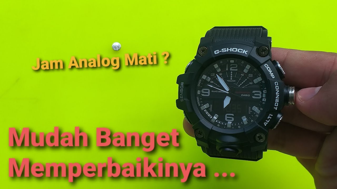 cara memperbaiki jam analog rusak mudah sekali 