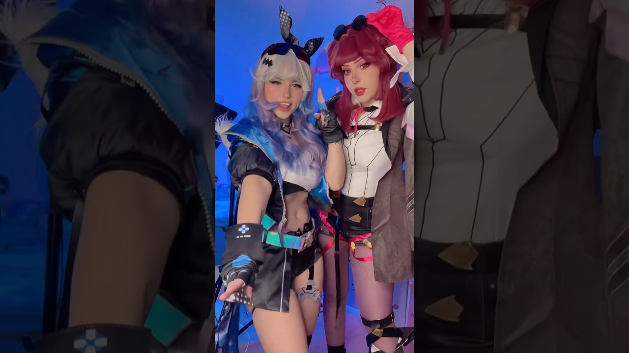 HSR content finally ?! (with Muatori) #cosplay #honkaistarrail #kafka #silverwolf #hsr