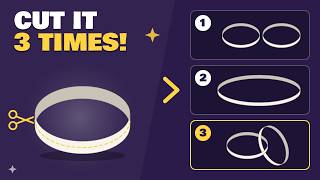 3 Identical Paper Loops, 3 Impossible Results  Paper Magic Trick Tutorial Update