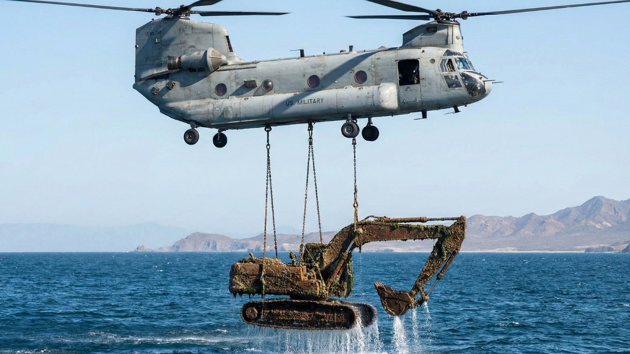 Unbelievable Restoration — The Impossible Comeback of a 100-Year-Old Excavator from the Ocean Floor