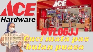 CUCI MATA DI ACE HARDWARE | BELI PAGAR TAMAN MINIMALIS | #VLOGJJ