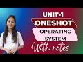 Operating system🔥|unit -1|one shot|with notes|aktu exam|#operatingsystem #os #unit1 #oneshot #btech