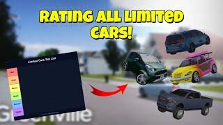 Rating All Greenville Limited Cars! (Tierlist)
