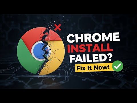 Google Chrome Installer Failed to Start ✅ Chrome Not Installing Unspecified Error