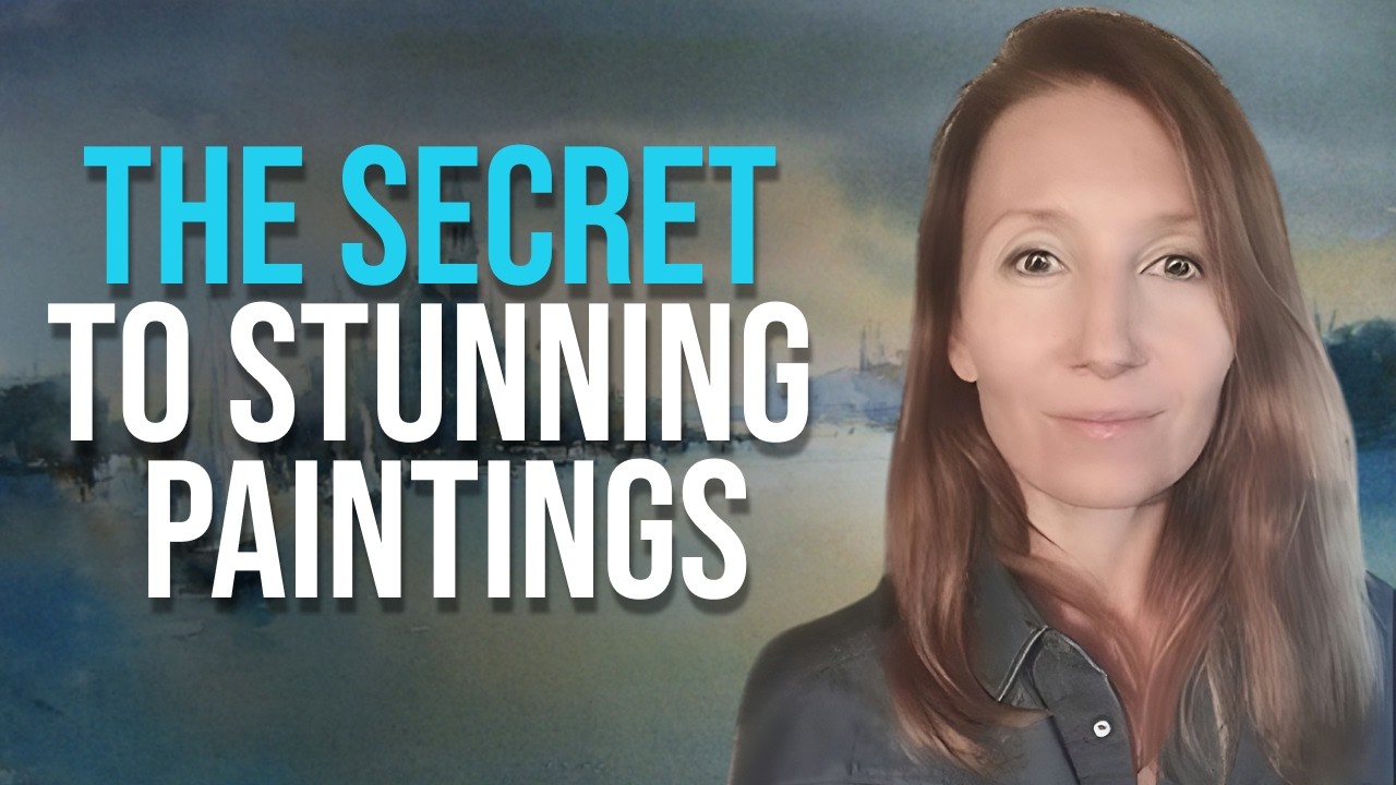 Master Watercolors with Janine Gallizia | Transform Your Art with Structure | Free Watercolor Class