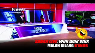 Video lucu reporter saat live - Bayu wuk wuk