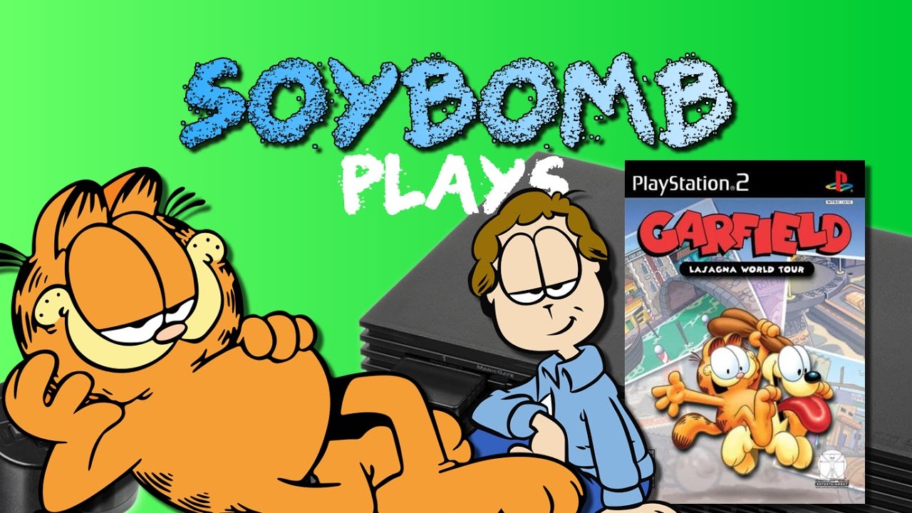 Garfield: Lasagna World Tour (PlayStation 2) - Part 1 | SoyBomb LIVE!