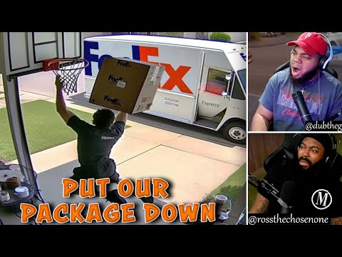 INTHECLUTCH REACTS TO IDIOT DELIVERY DRIVERS CAUGHT ON CAMERA