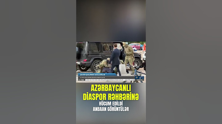 Rusiyada diaspor təşkilatının azərbaycanlı sədrinə küçədə hücum edildi - ANBAAN GÖRÜNTÜLƏR