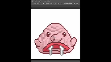 Crypto Blobfish 036 - Blob Walrus #nft #crypto #pixelart #art #speedpaint #ethereum #shorts #draw